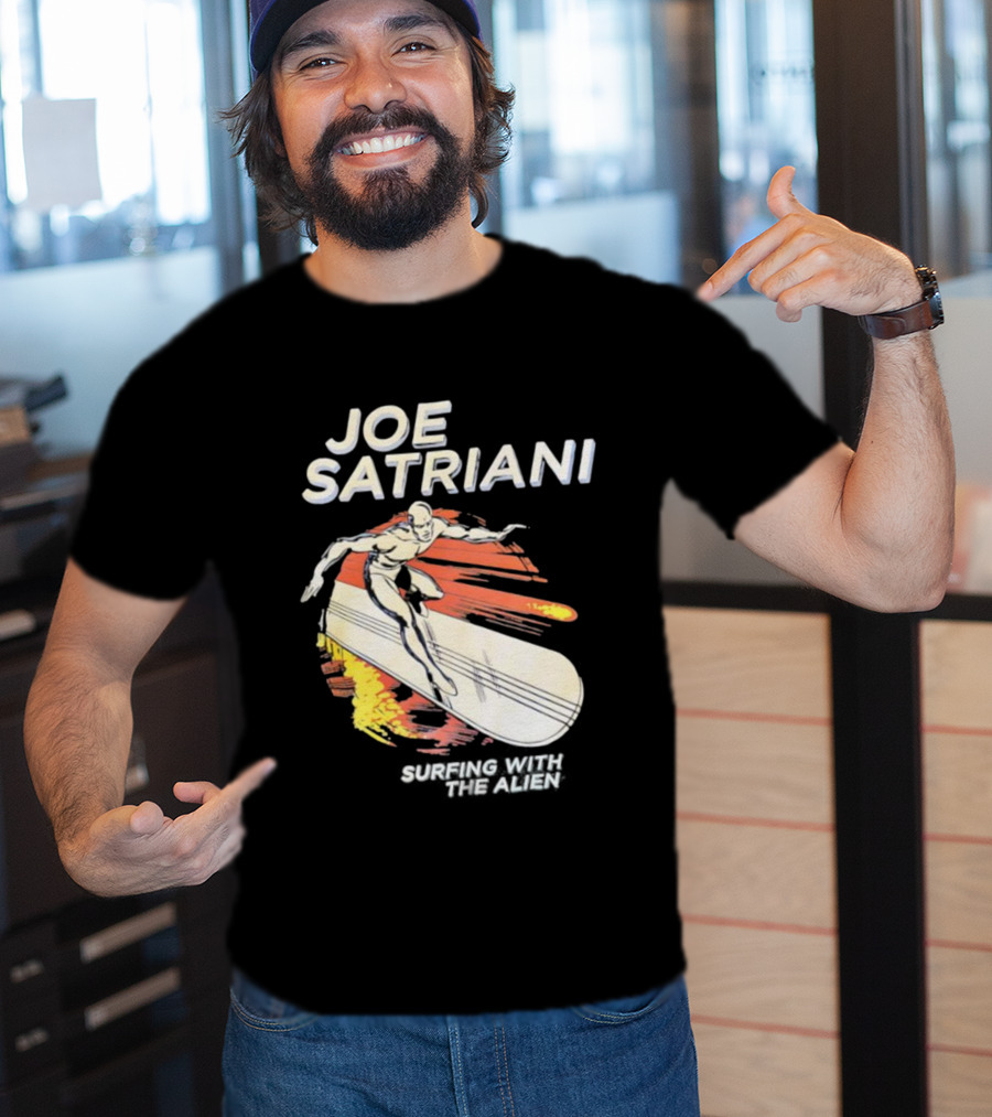 Joe Satriani Surfing With The Alien Cover Art T-Shirt