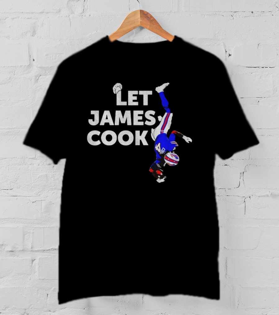 Let James Cook Football Buffalo Bills NFL Mafia Fan T-Shirt