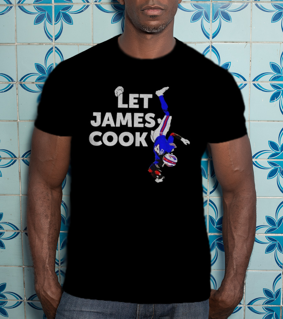 Let James Cook Football Buffalo Bills NFL Mafia Fan T-Shirt