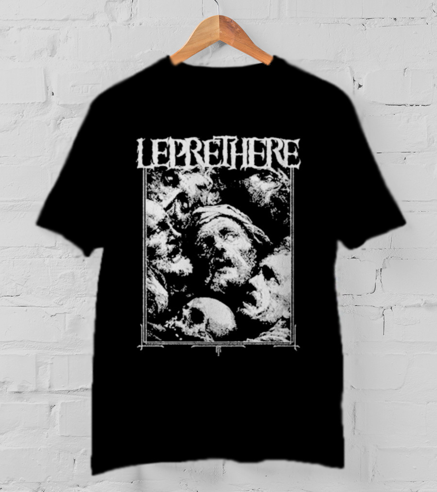 Leprethere Skull Vintage Style No Future T-Shirt