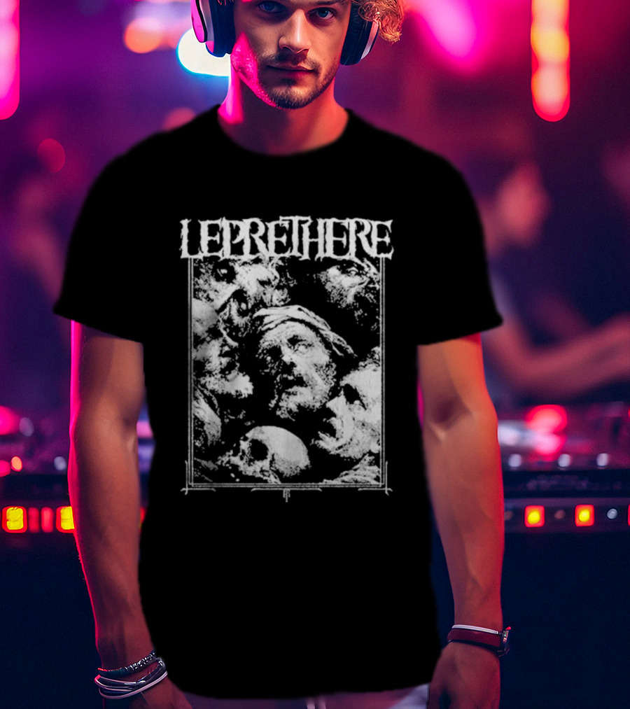 Leprethere Skull Vintage Style No Future T-Shirt