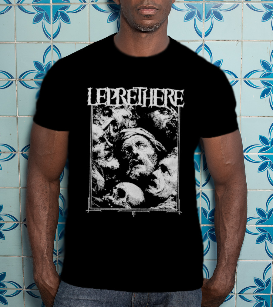 Leprethere Skull Vintage Style No Future T-Shirt
