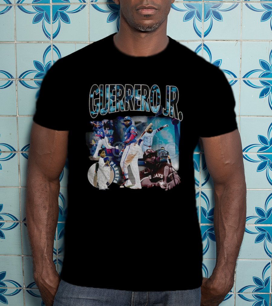 GUERRERO JR Blue Jays Baseball MVP Champions MLB Highlights T-Shirt