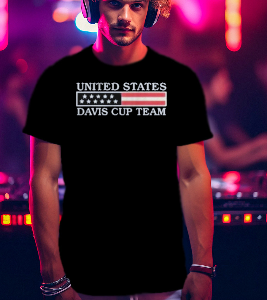 United States Davis Cup Team Nyad Bonnie Stoll T-Shirt