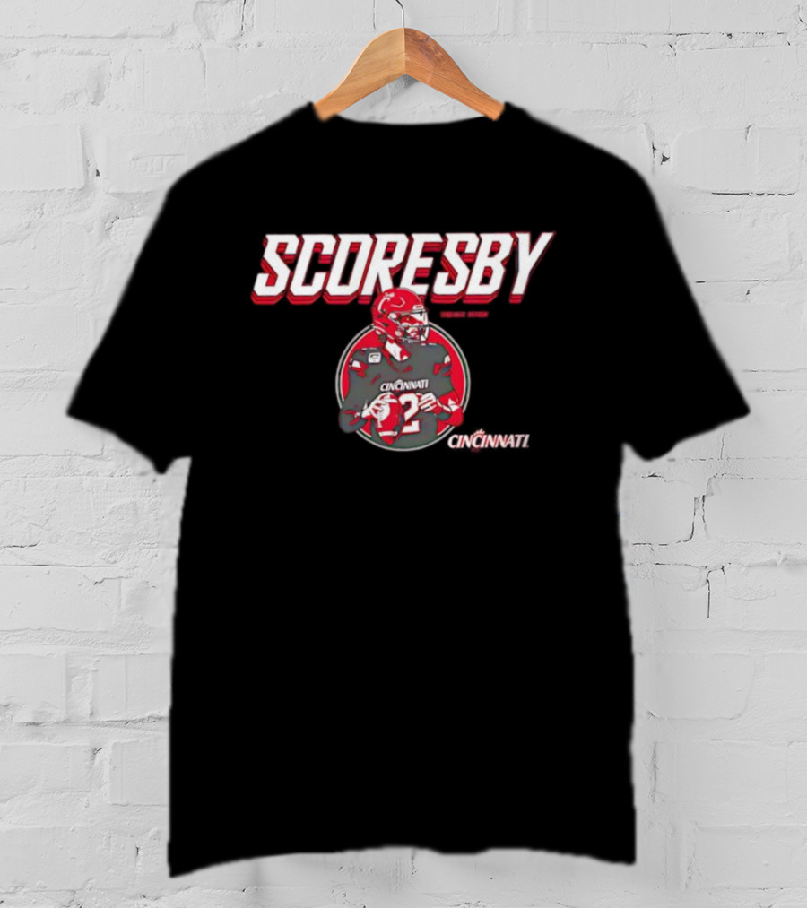 Scoresby Brendan Sorsby Cincinnati Bearcats Football Player Number 12 T-Shirt