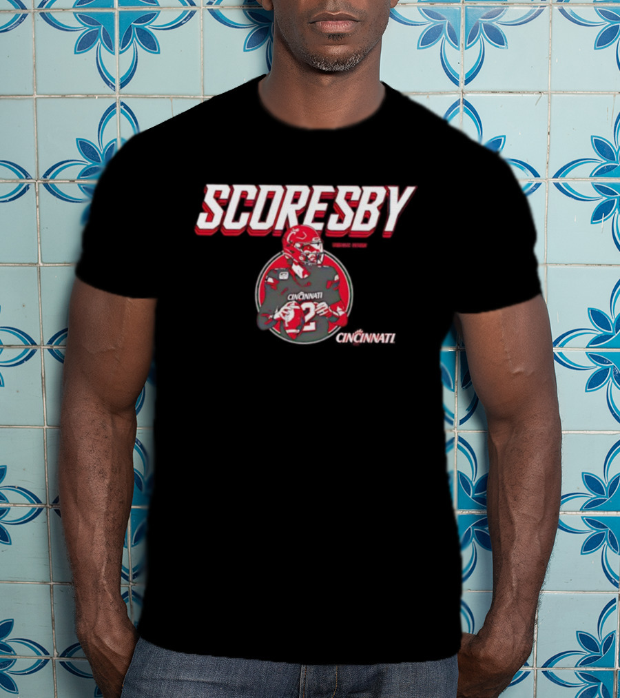Scoresby Brendan Sorsby Cincinnati Bearcats Football Player Number 12 T-Shirt