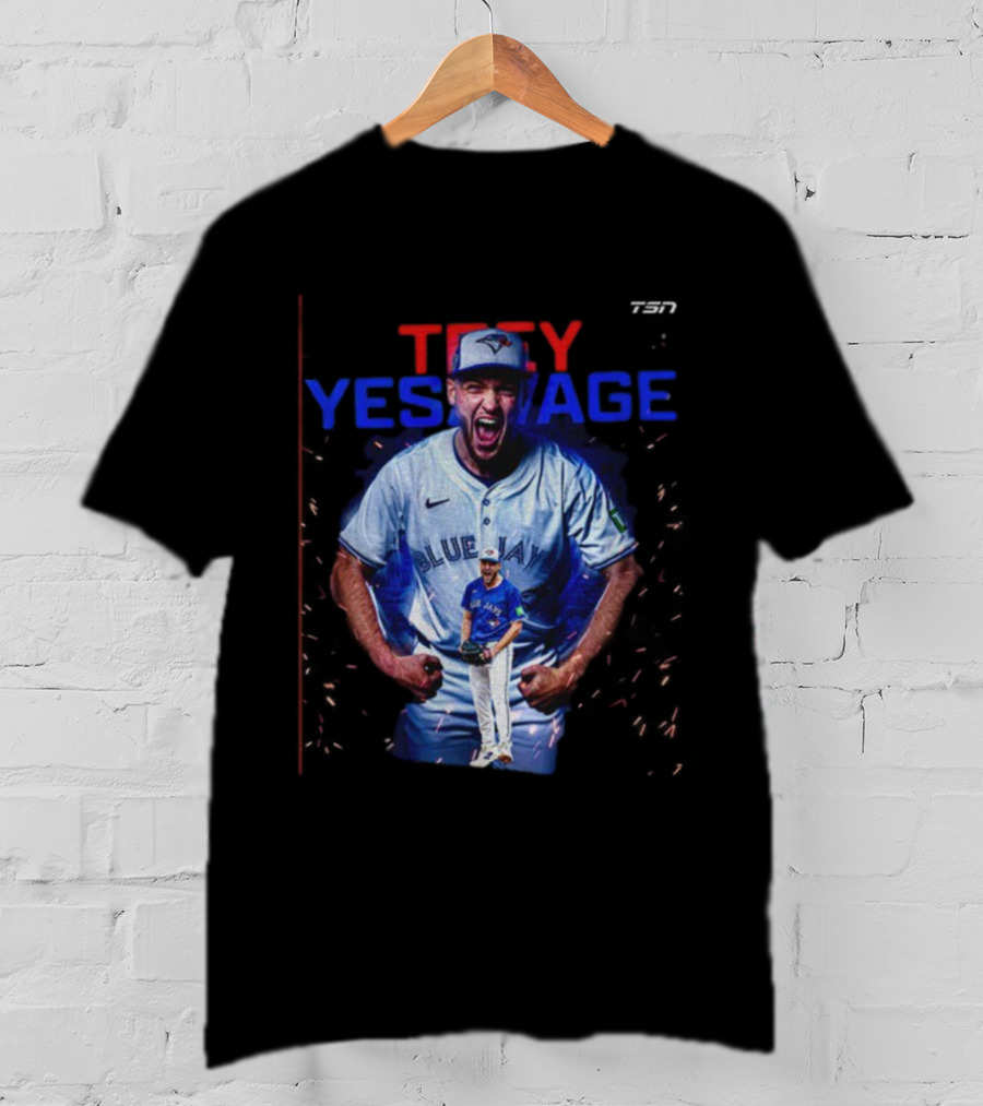 Trey Yesavage Blue Jays World Series Rookie Record 12 Strikeouts T-Shirt