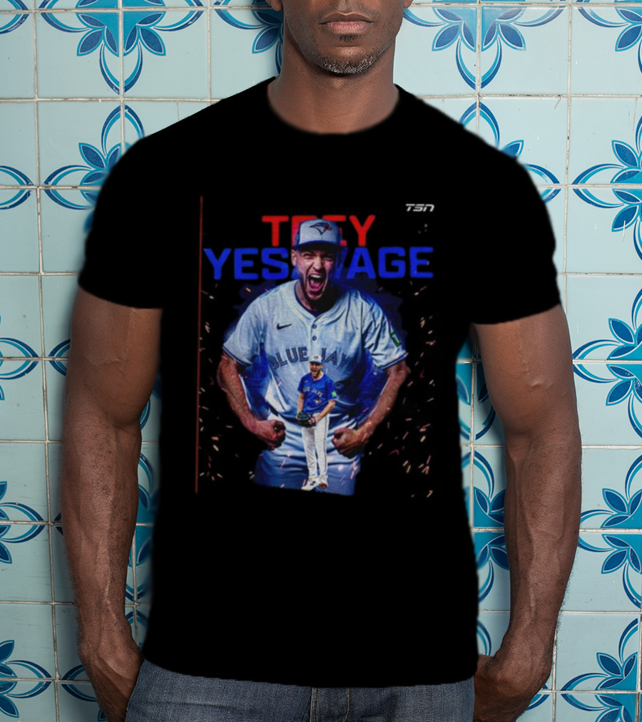 Trey Yesavage Blue Jays World Series Rookie Record 12 Strikeouts T-Shirt