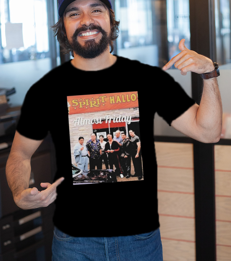 Almost Friday Sopranos Spirit Halloween Italian Eatery T-Shirt
