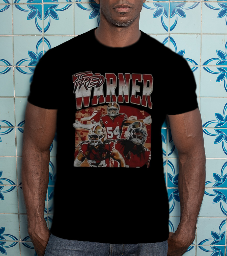 Fred Warner 54 San Francisco 49ers Football NFL Vintage 2025 T-Shirt