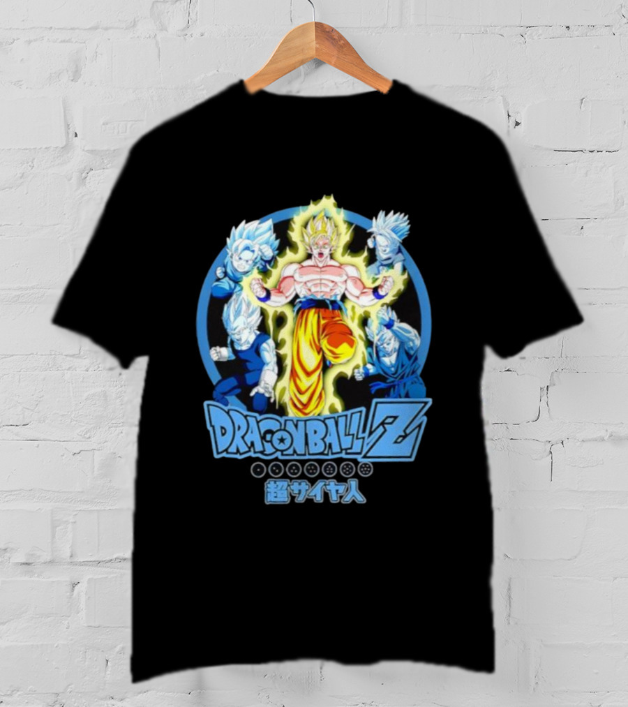 Dragon Ball Z Goku Super Saiyan Transformations T-Shirt