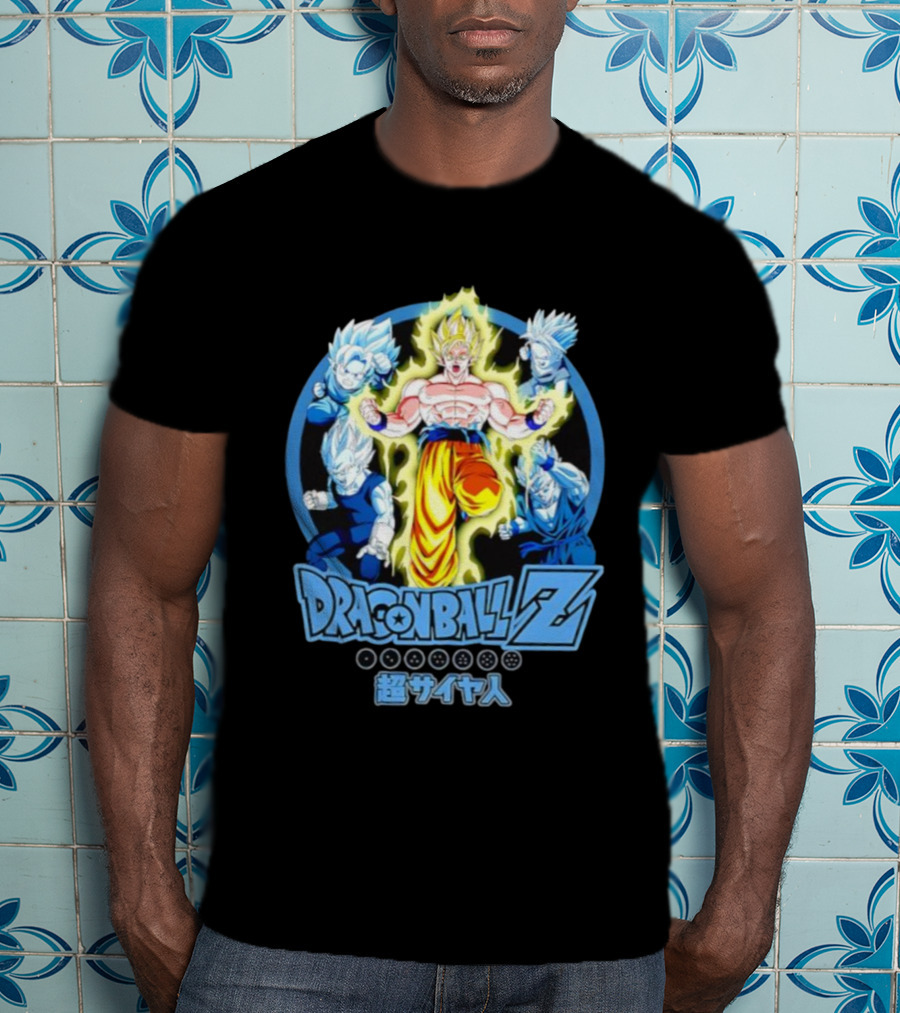 Dragon Ball Z Goku Super Saiyan Transformations T-Shirt