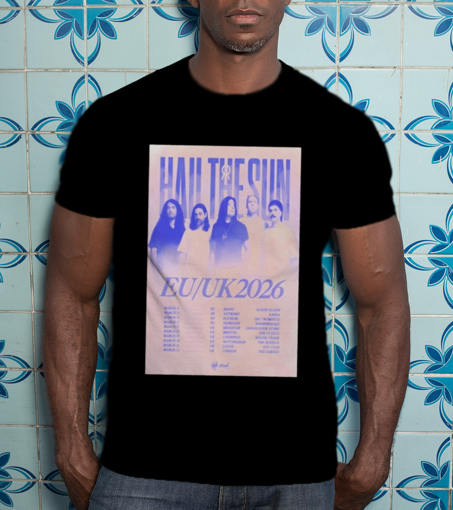 Hail The Sun EU UK 2026 Tour Dates March Concert Venues T-Shirt