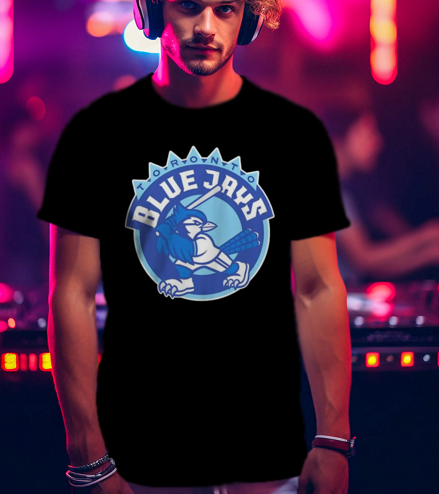 Toronto Blue Jays Vintage Bird Emblem T-Shirt