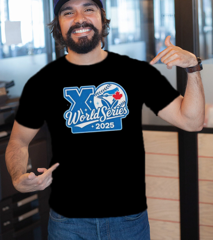 Toronto Blue Jays XO World Series 2025 Vintage Baseball Music Collab T-Shirt