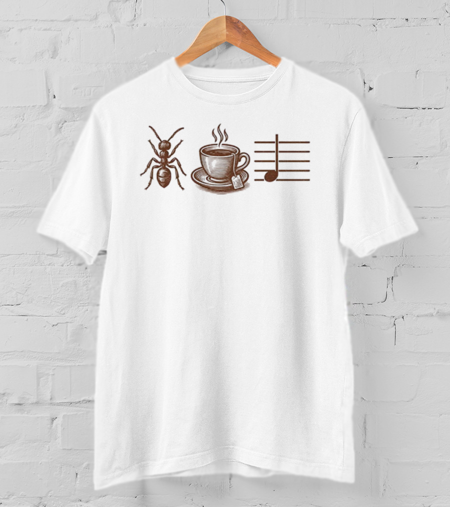 Ant Tea Note Antidote Anti Fascist Anti Ice T-Shirt