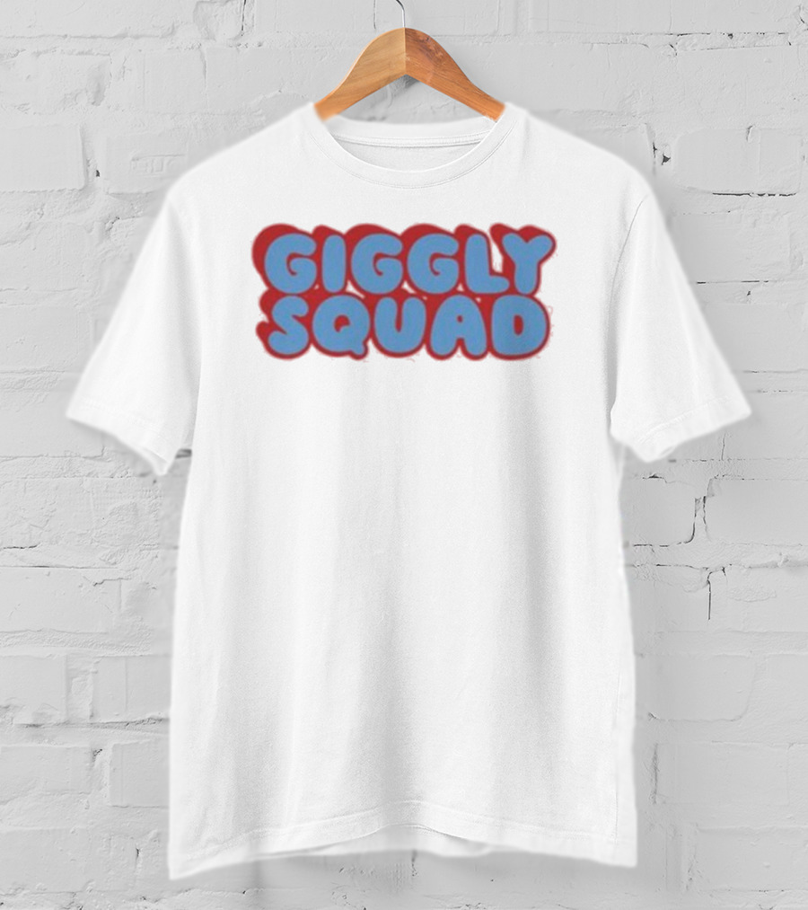 Giggly Squad Bubble Text T-Shirt