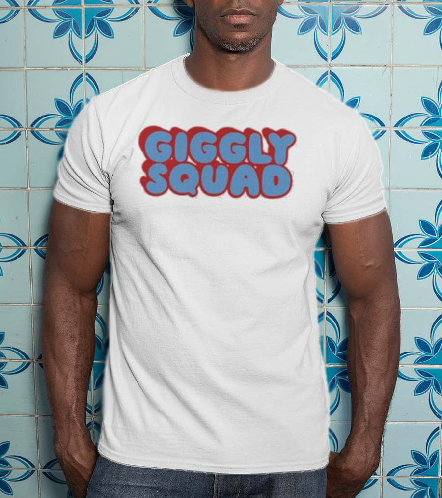 Giggly Squad Bubble Text T-Shirt