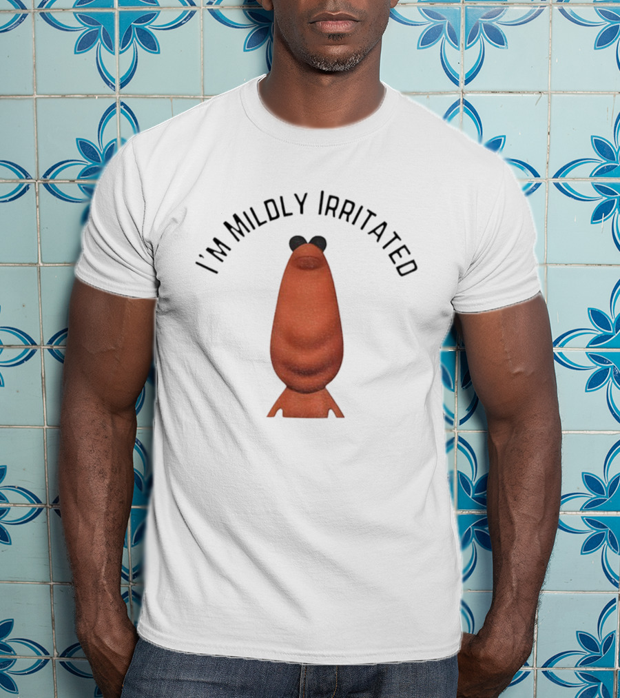 I'm Mildly Irritated Marcus The Worm Meme Funny Character T-Shirt