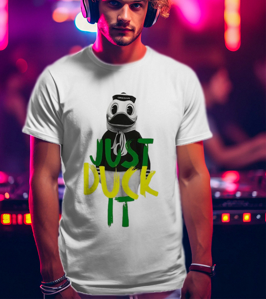 Oregon Ducks Just Duck It Women's Basketball T-Shirt