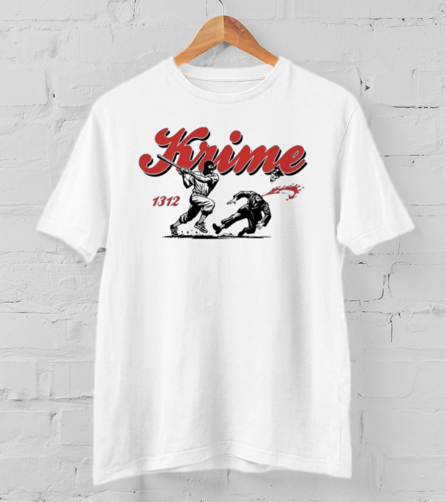 Krime 1312 Take A Swing Dynamic Action Pose T-Shirt