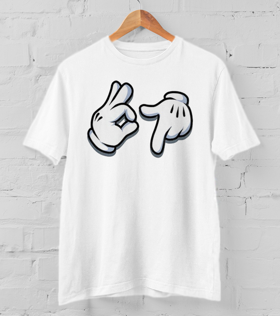 Mickey Mouse 67 Iconic Cartoon Hand Gestures T-Shirt