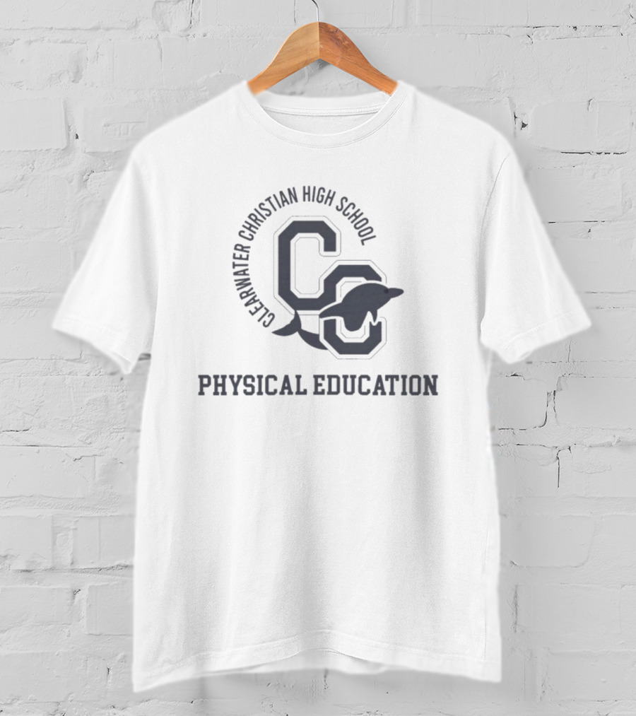 Clearwater Christian High School Physical Education Cc Dolphin T-Shirt