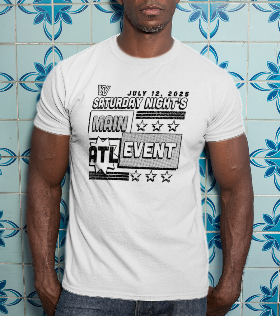 WWE Saturday Night’s Main Event Atlanta July 19 2025 T-Shirt