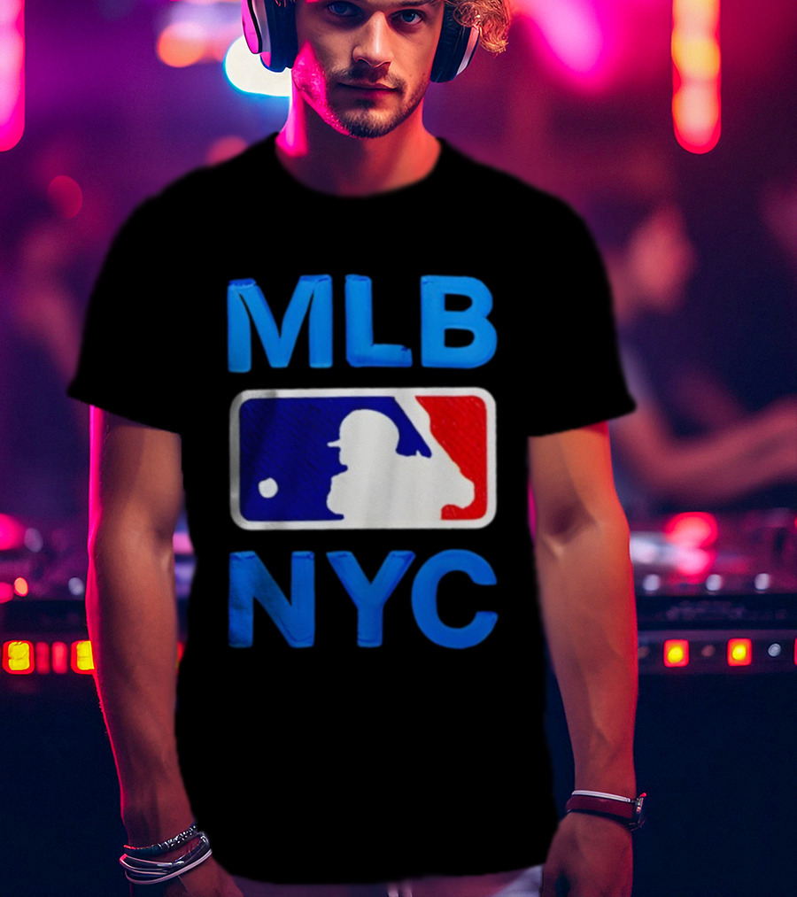 MLB NYC 2025 Baseball T-Shirt
