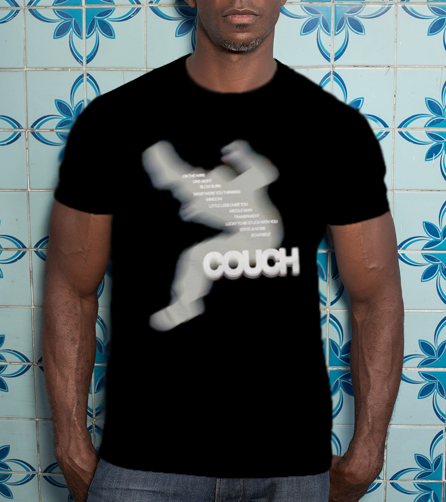 Couch Tracklist On The Wire One Night Slow Burn Middle Man Stuck In Noise T-Shirt