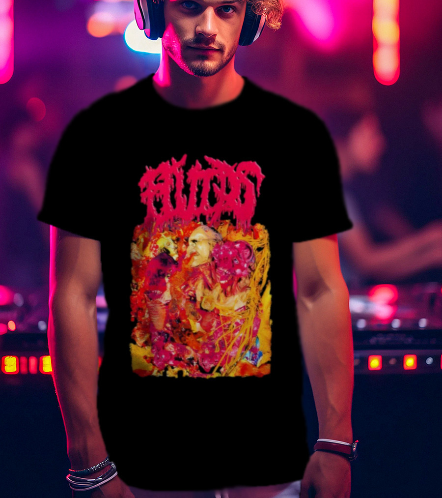 Fluids Ignorance Exalted Surreal Horror Illustration T-Shirt