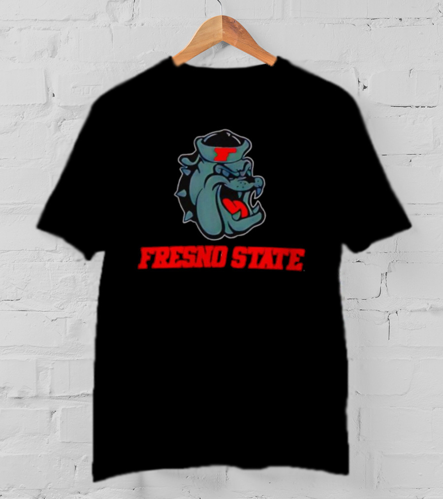 Fresno State Bulldogs California State University Mascot T-Shirt
