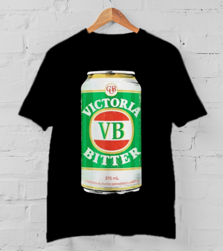 Victoria Bitter VB 375 ML Can GUB Carlton United Breweries T-Shirt
