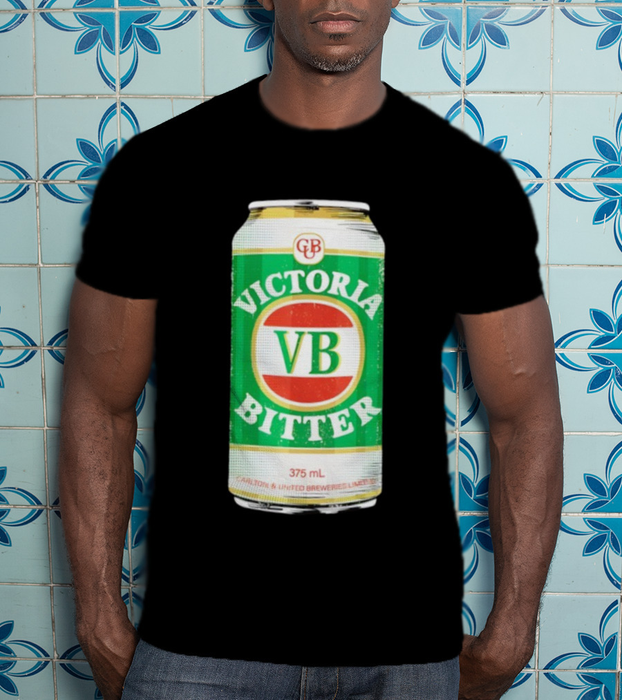 Victoria Bitter VB 375 ML Can GUB Carlton United Breweries T-Shirt