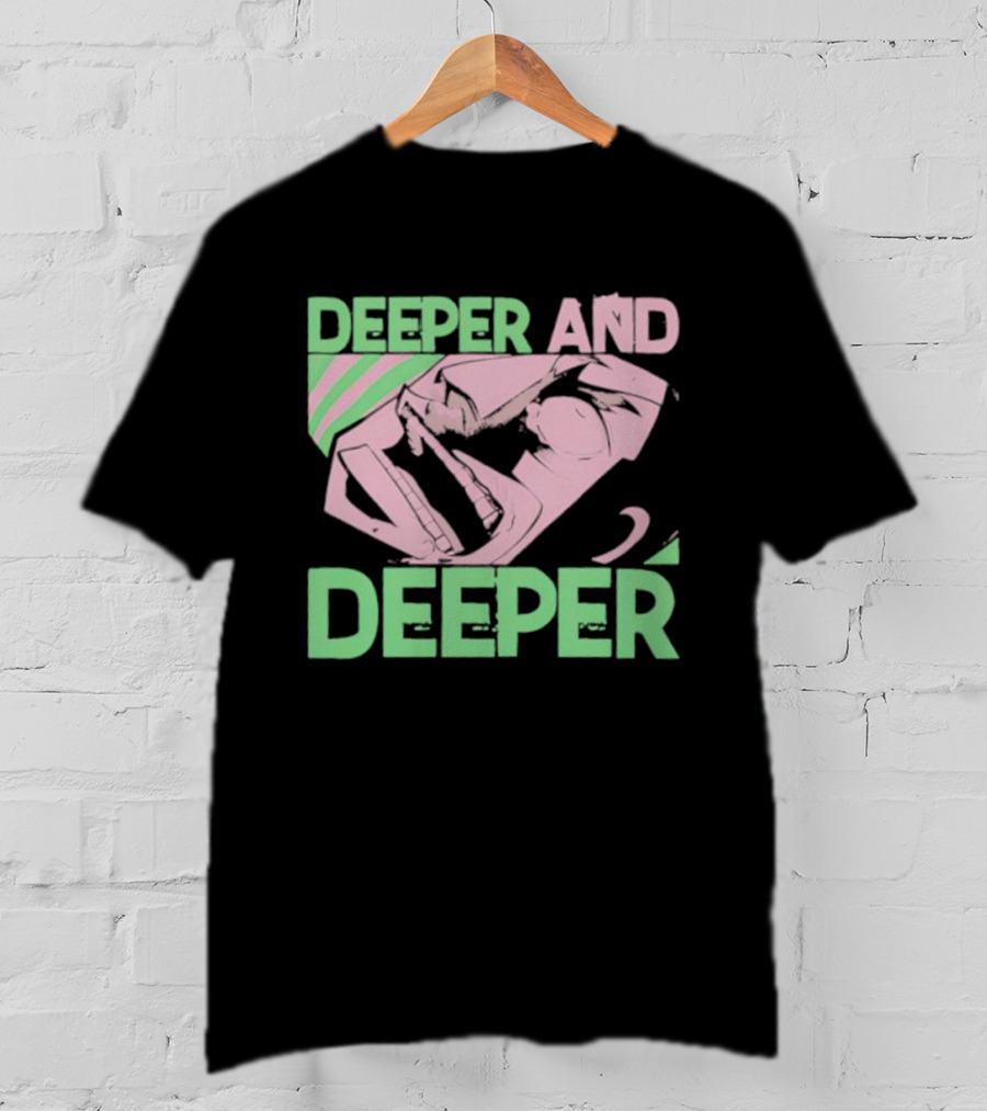 Gyakkyou Burai Kaiji Hakairoku-hen Deeper And Deeper Manga Art T-Shirt