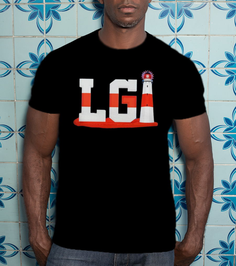 LGI Let's Go Islanders Lighthouse Emblem T-Shirt