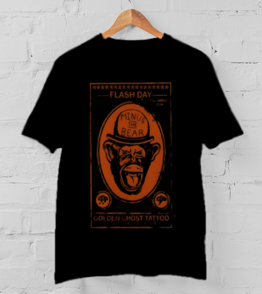 Minus The Bear Nov 15 2025 Chicago Riviera Theatre Tour T-Shirt