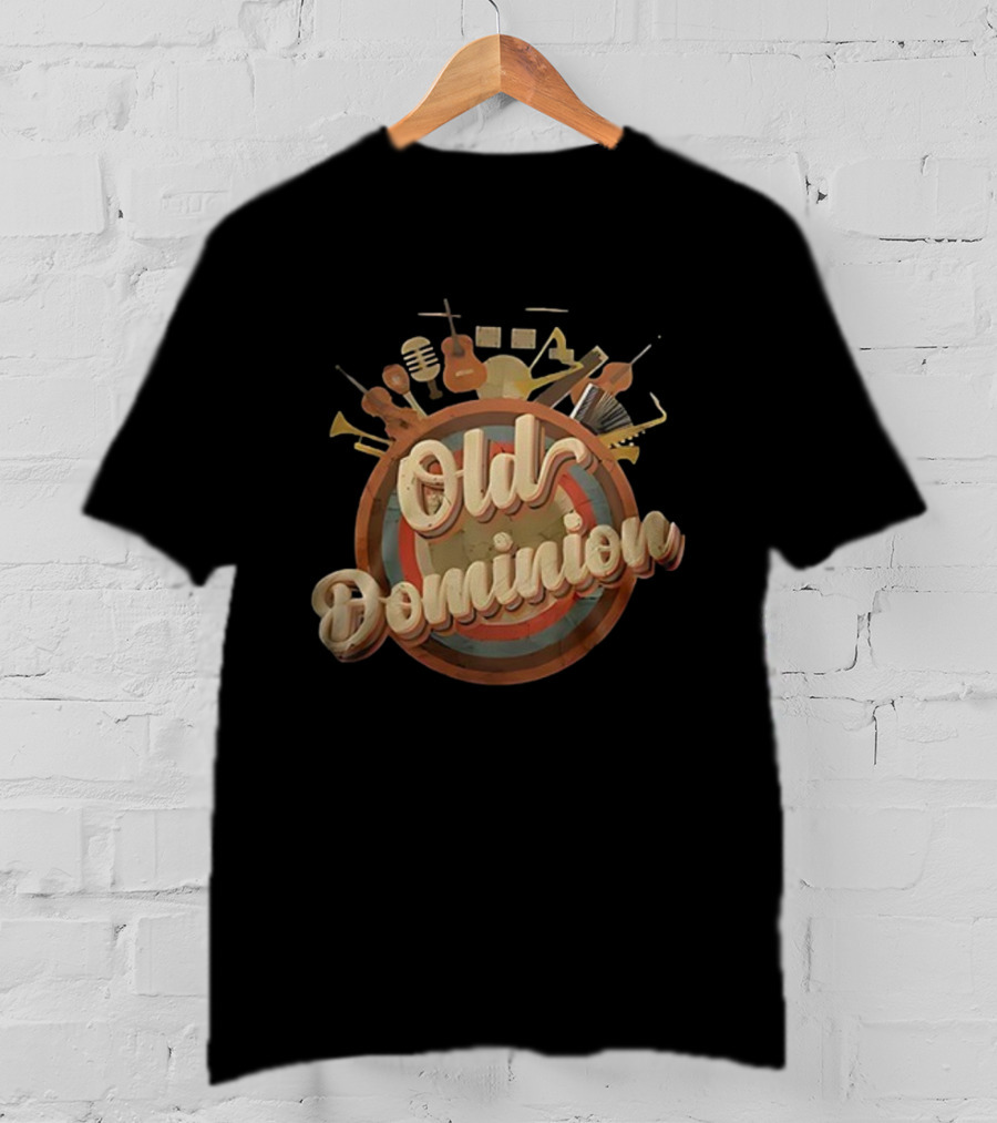 Old Dominion How Good Is That World Tour Vintage Instruments T-Shirt