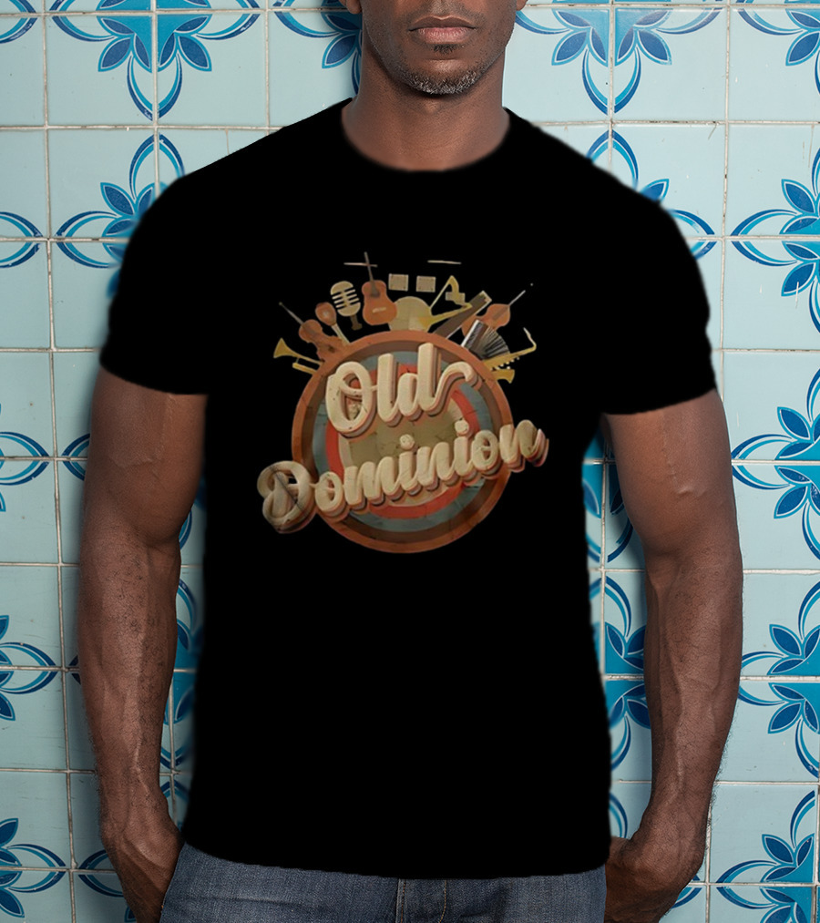Old Dominion How Good Is That World Tour Vintage Instruments T-Shirt