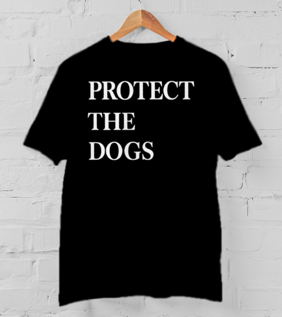 Protect The Dogs Advocate For Canine Safety Awareness T-Shirt