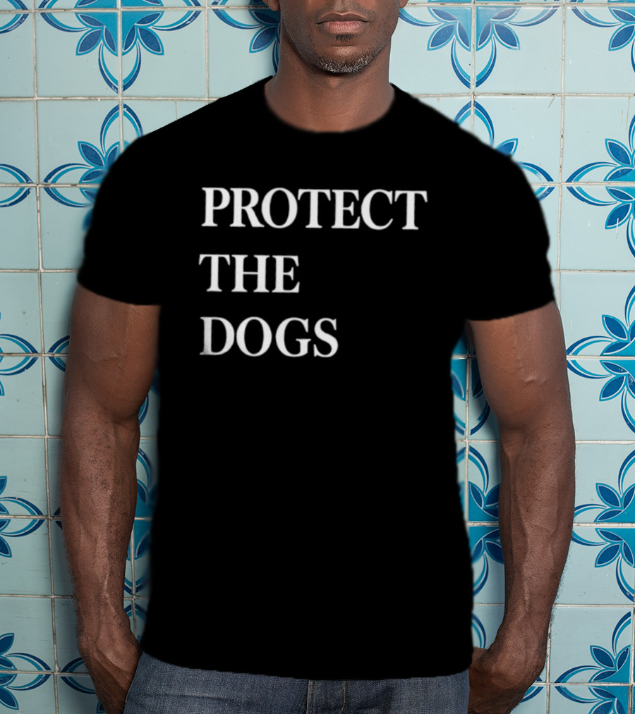 Protect The Dogs Advocate For Canine Safety Awareness T-Shirt