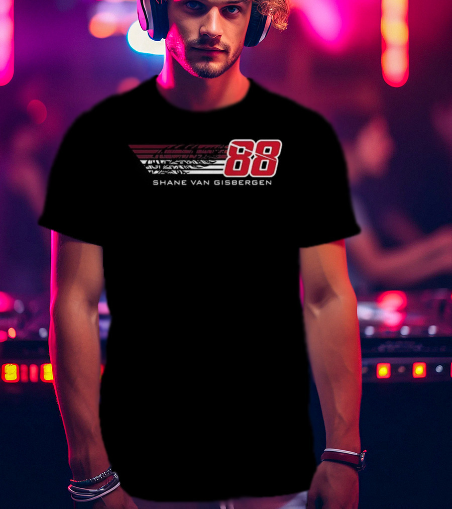 Shane Van Gisbergen WeatherTech 88 Racing Team Fern Graphic T-Shirt