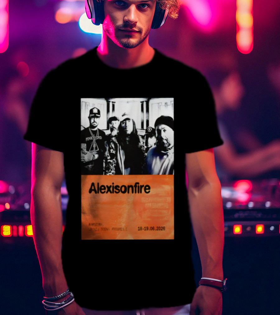Alexisonfire Summer Punch Festival Warszawa Letnia Scena Progresji June 18-19 2026 T-Shirt