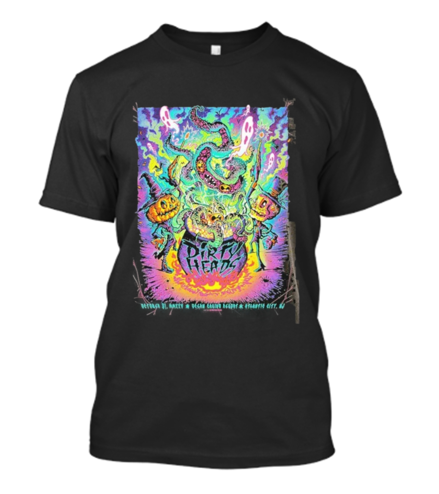 Dirty Heads Halloween October 31 Ocean Casino Resort Atlantic City NJ 2025 T-Shirt
