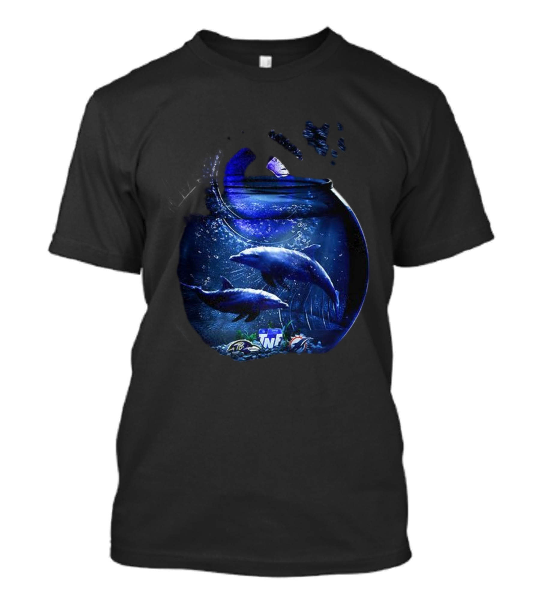 All Eyes On Baltimore Ravens Vs Miami Dolphins NFL 2025 Showdown T-Shirt