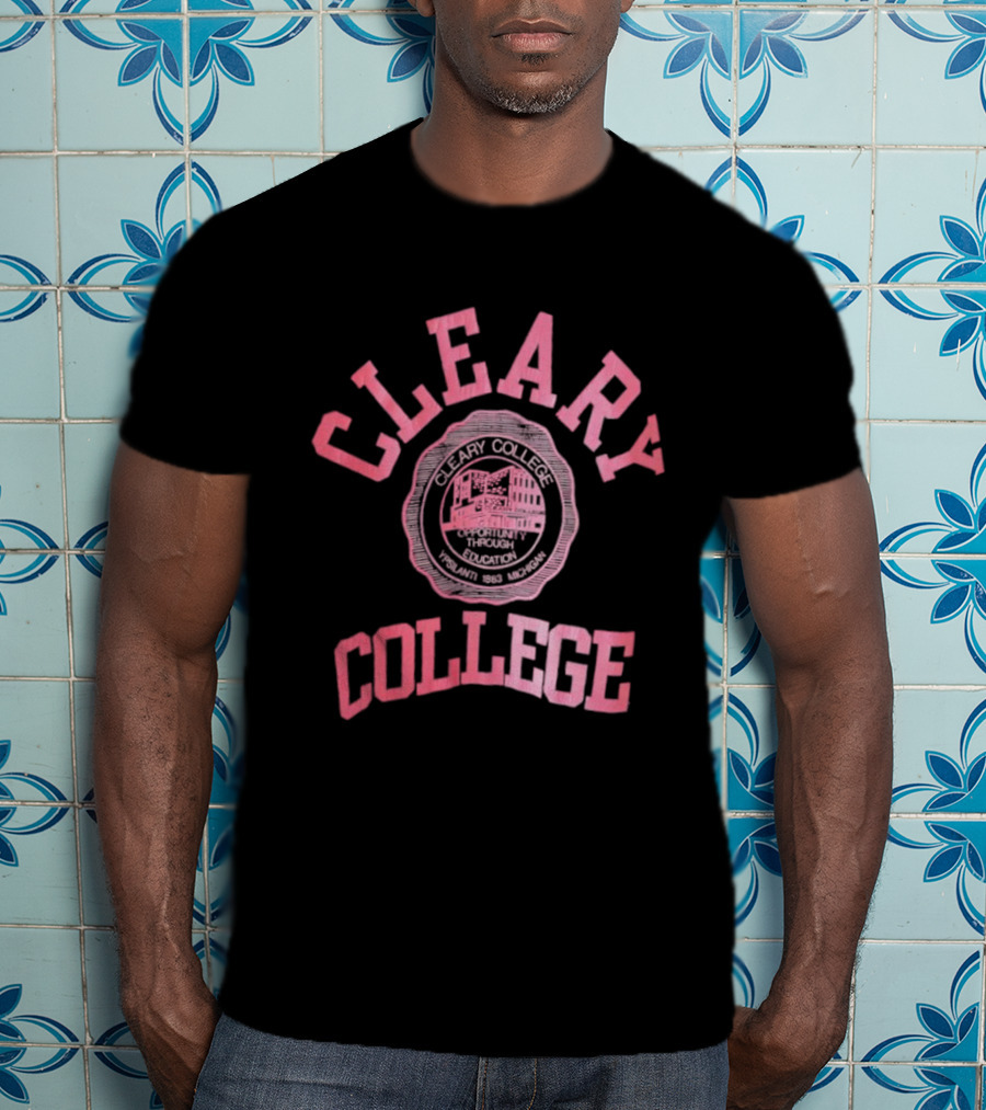 Cleary College Ypsilanti Michigan Opportunity Through Education 1983 T-Shirt