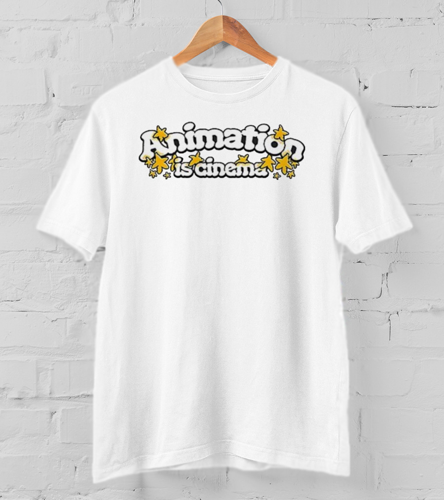 Animation Is Cinema Stars Mascot T-Shirt