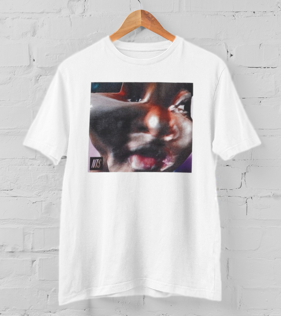 Frank Dorrey NTS Squish Face Distorted Portrait T-Shirt