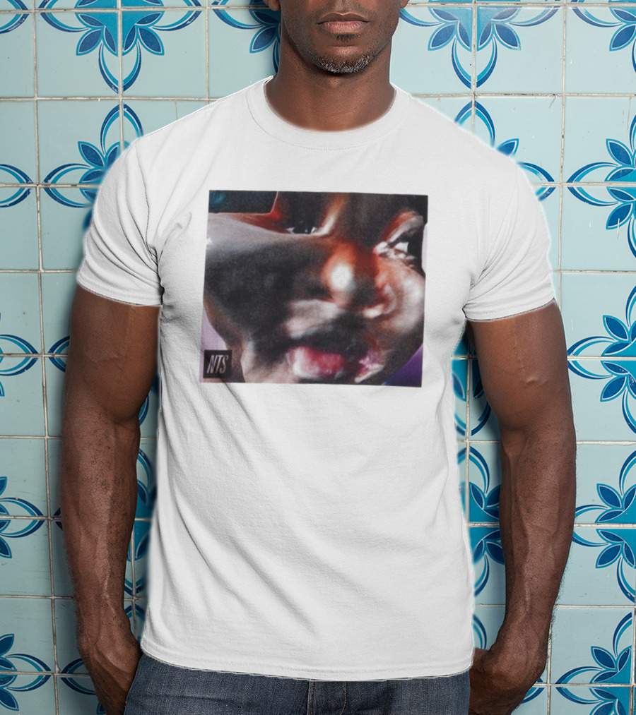 Frank Dorrey NTS Squish Face Distorted Portrait T-Shirt