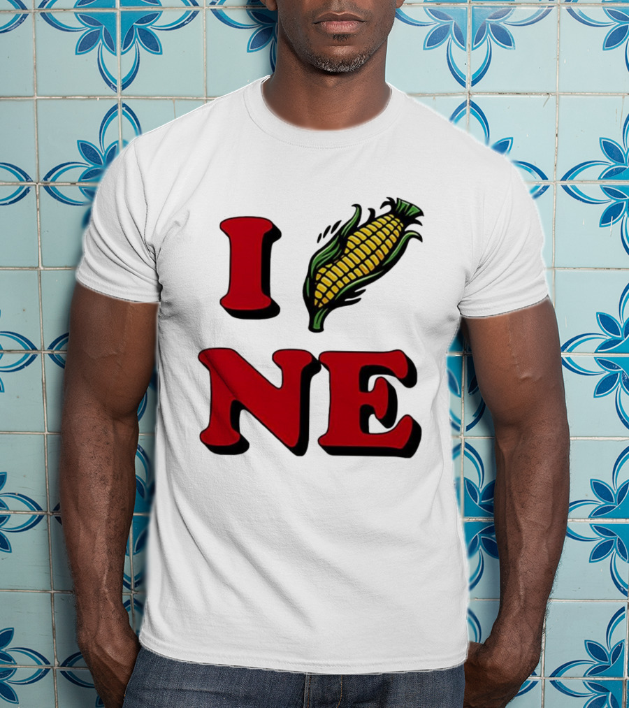 I Corn Ne University Of Nebraska Cornhuskers T-Shirt